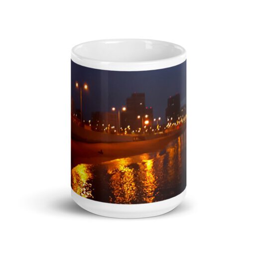 Taza Barcelona blanca brillante de Crocas - Imagen 6