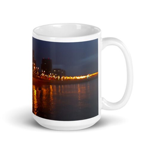 Taza Barcelona blanca brillante de Crocas - Imagen 4