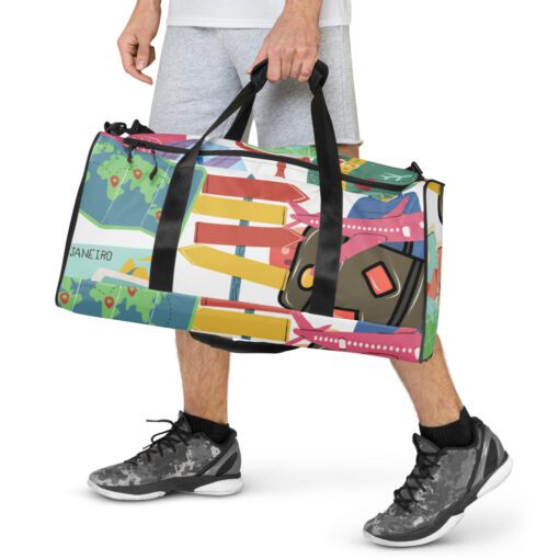 Divertida bolsa de viaje estampada - Imagen 3