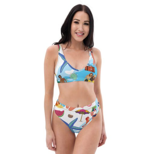 Divertido bikini CROCAS