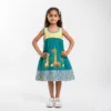 Vestido de niña con dibujos de Jirafas
