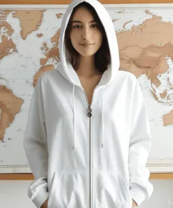 SUDADERA CON CREMALLERA