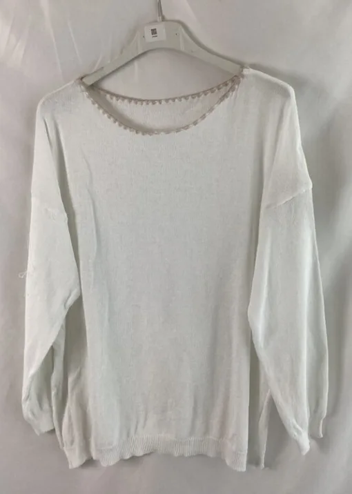 Jersey de cuello redondo