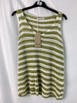 Top Crochet Rayas