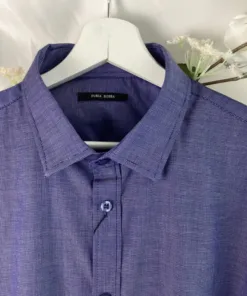 Camisa puño doble boton
