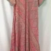 Vestido largo de seda