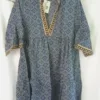 Vestido estampado azul