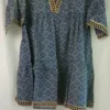 Vestido estampado azul