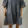 Vestido estampado azul