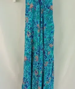 Vestido estampado de tirantes