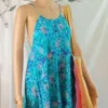 Vestido estampado de tirantes